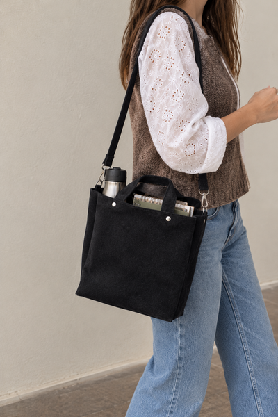 Bolso matero de gamuza