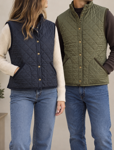 Chalecos matelasse (unisex)