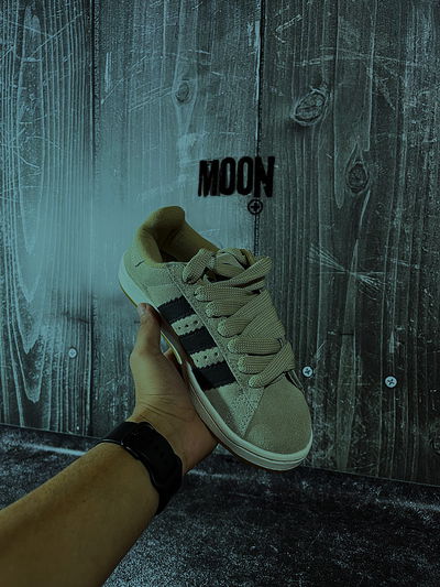 Campus Top Beige/Negro