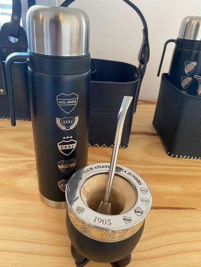 TERMO + MATE BOCA 🧉💙💛