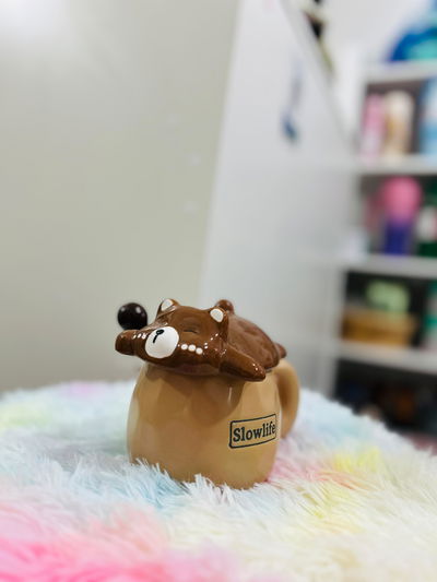 TAZA DE CERAMICA OSITO CON CUCHARA