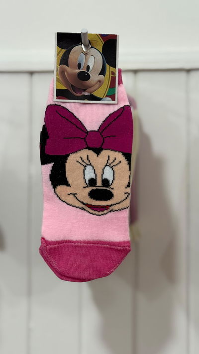 SOQUETE DOBLE HILADO MINNIE TALLE 35 A 39