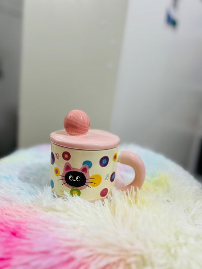 TAZA DE CERAMICA GATITO 