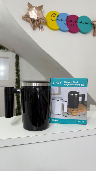 TAZA BATIDORA RECARGABLE CON CABLE USB 