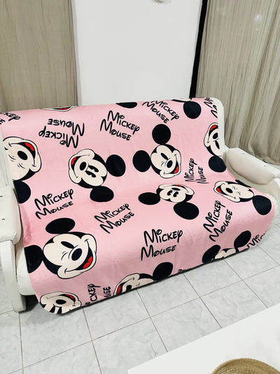 Mantas Polar Mickey Mouse caras