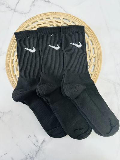 3/4 adulto 100% Algodón + toalla del 39 al 45 Nike negra