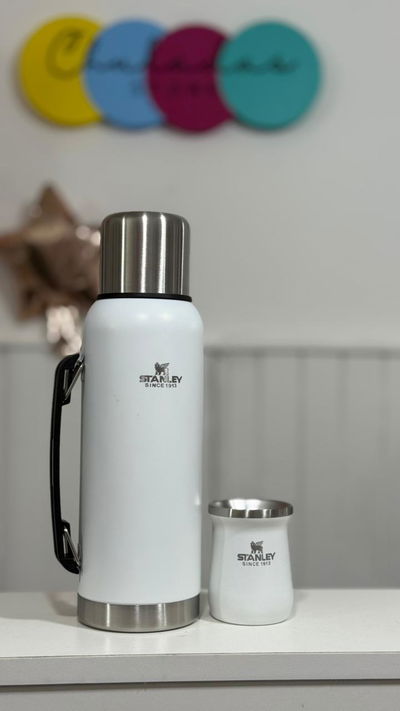 TERMO 1 LTS ACERO INOX + MATE 