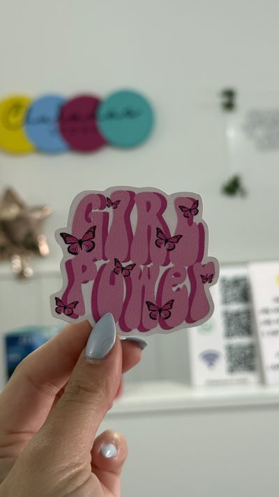 Sticker vinilo “girl power”