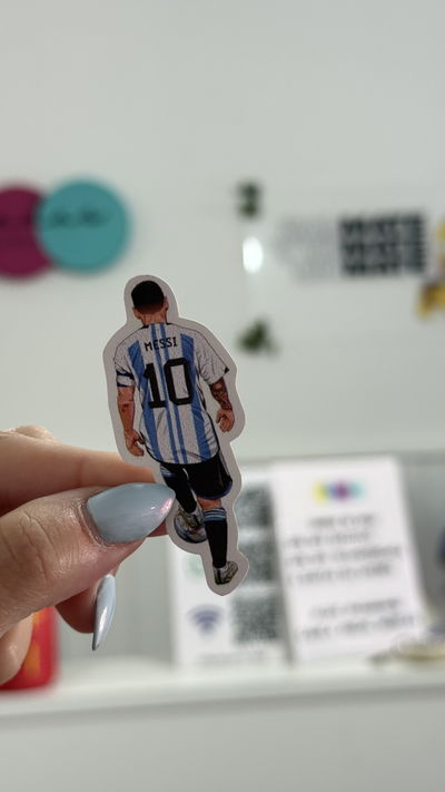 Sticker vinilo “Messi”