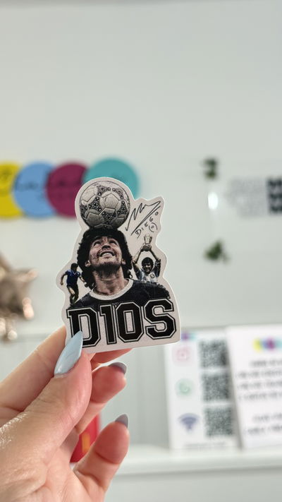 Sticker vinilo “Maradona 2”