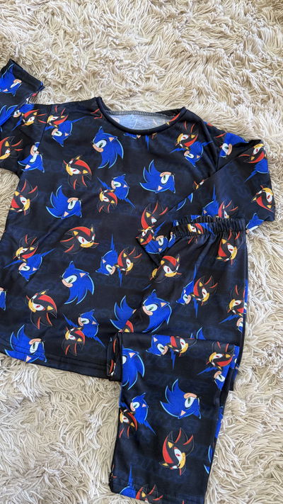 PIJAMA SONIC 4-6 años 