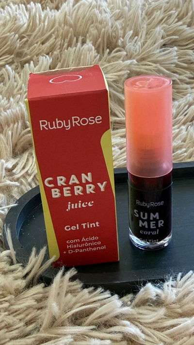 Gel tint ruby rose tintas de labios