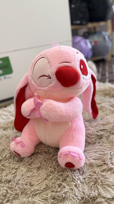 Peluche ángel con manta