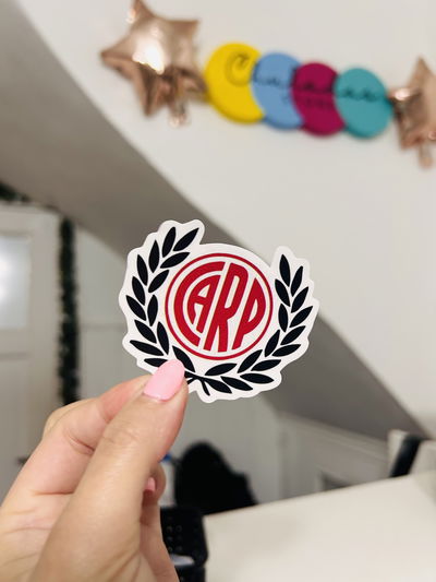 Sticker vinilo carp 