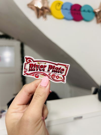 Sticker river plata 