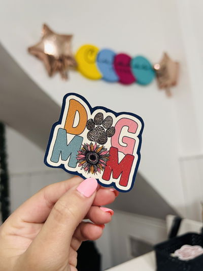 Sticker dog mom 