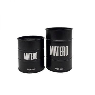 Lata Matero negro