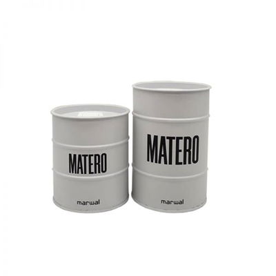 Lata Matero blanco