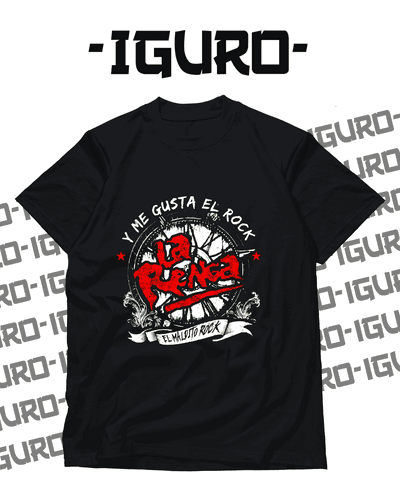 Remera "La Renga - Me gusta el ROCK"