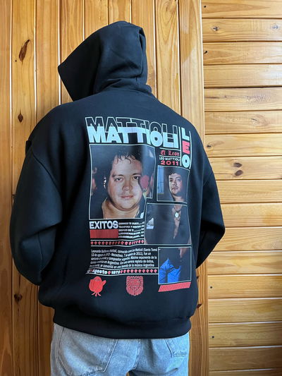 Buzo Canguro Oversize "El León Santafesino 🦁🌹"