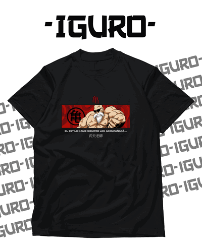 Remera Dragon Ball "Roshi ESTILO KAME"