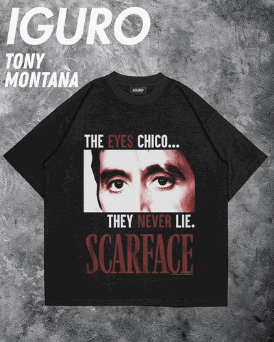 Remera The Eyes Chico "Scarface"