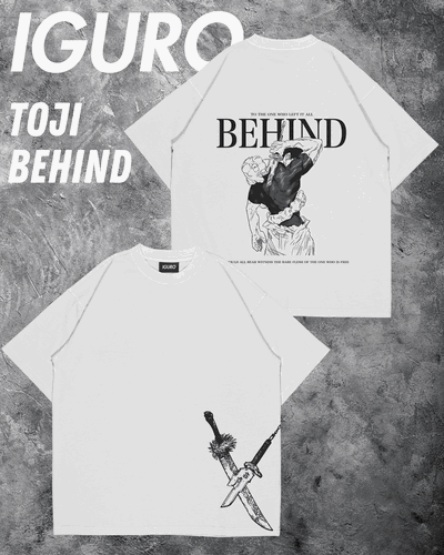 TOJI FUSHIGURO BEHIND