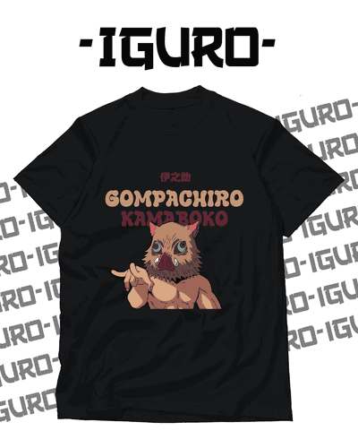 Remera Inosuke "Gompachiro Kamaboko"