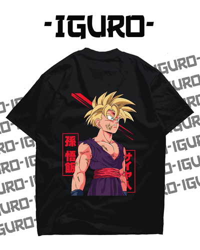 Remera Dragon Ball "Gohan SSJ"