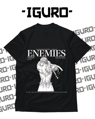 Remera Vinland "I HAVE NO ENEMIES"