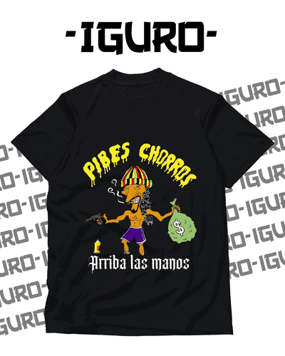 Remera Pibes Chorros "Arriba las Manos"