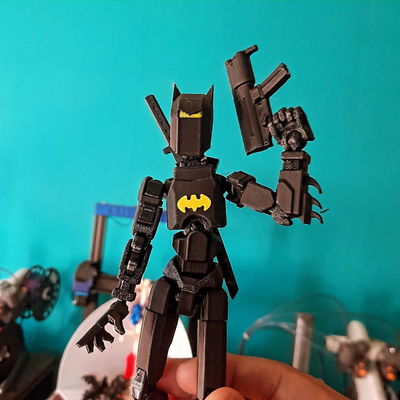 dummy 13 BATMAN ARTICULADO 3D