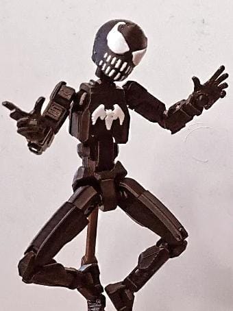 DUMMY 13 VENOM ARTICULADO DE 18CM DE ALTO 