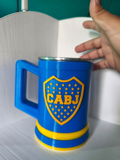 CHOP O JARRA HINCHA DE BOCA  500 ML / 1LITRO 