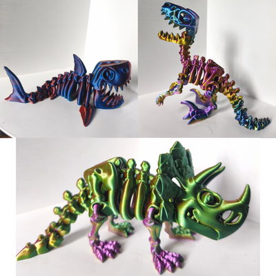 PACK 3 DINOSAURIO TAMAÑO GRANDE /ESTANDAR