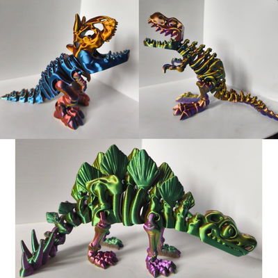 PACK 3 DINOSAURIO TAMAÑO GRANDE /ESTANDAR