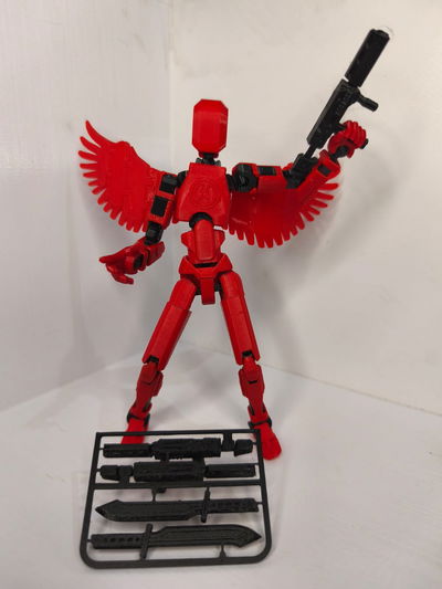 DUMMY DE 18CM DE ALTO CON ALAS ANGEL