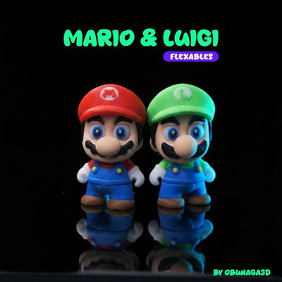 LLAVEROS  MARIO BROS Y LUIGI