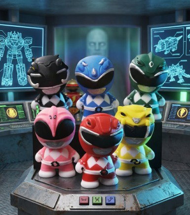 LLAVEROS  PAWER RANGER 