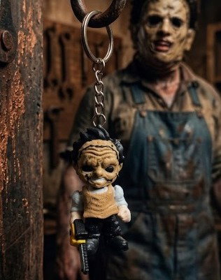LLAVERO LEATHERFACE