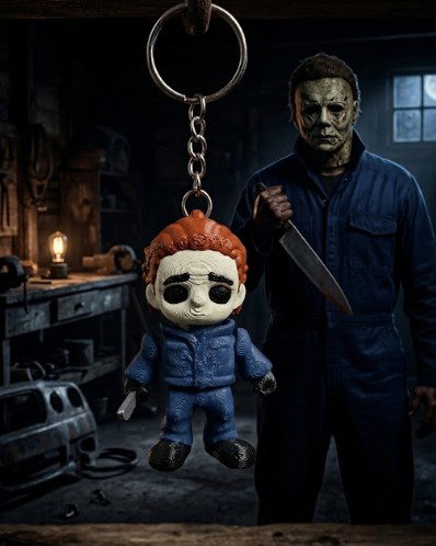 LLAVERO Michael Myers 3D