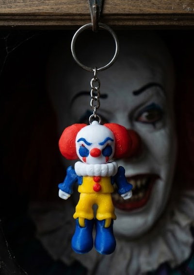 LLAVERO PENNYWISE 1990 3D