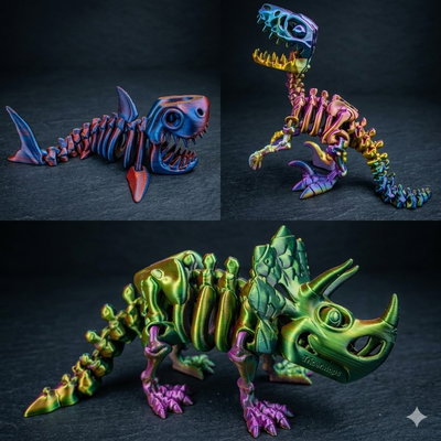 PACK 3 DINOSAURIO TAMAÑO ESTANDAR