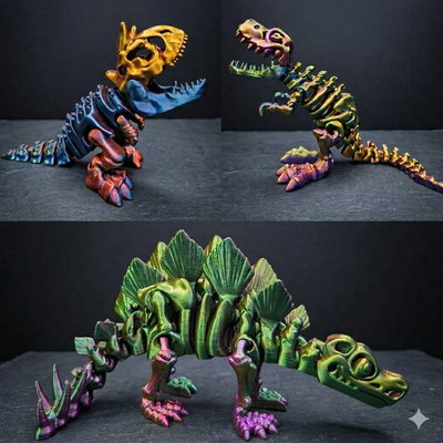 PACK 3 DINOSAURIO TAMAÑO ESTANDAR