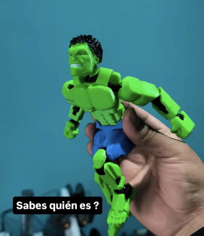 dummy 13 HOMBRE HULK 