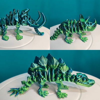 PACK 3 DINOSAURIO TAMAÑO ESTANDAR