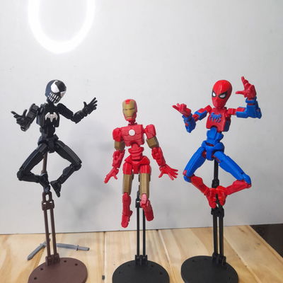 PACK 3 DUMMYS SUPER HEROES DE 18CM DE ALTO
