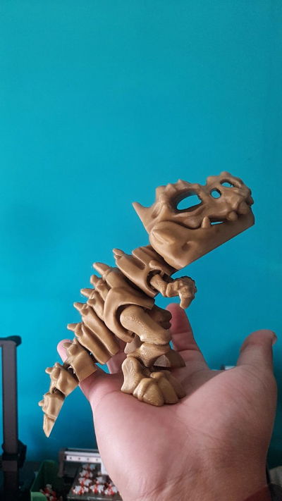 dinosaurio T- REX  esqueleto 3d 