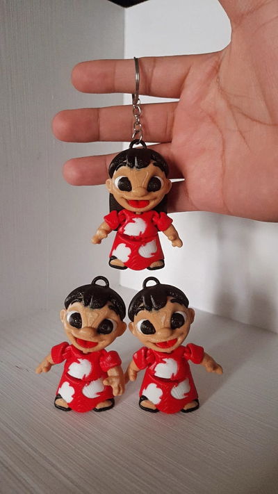 LLAVERO LILO 3D 
