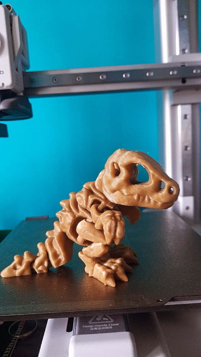dinosaurio T- REX  esqueleto 3d 